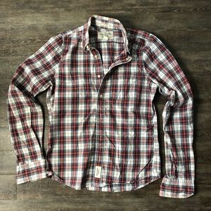 Abercrombie Tartan Shirt, Slim, M